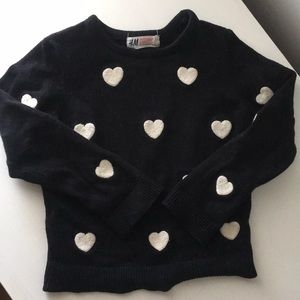 Cute Long Top With Hearts
